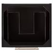 24" Robertson Console Vanity - Black - Vanity Cabinet Only, , large image number 2
