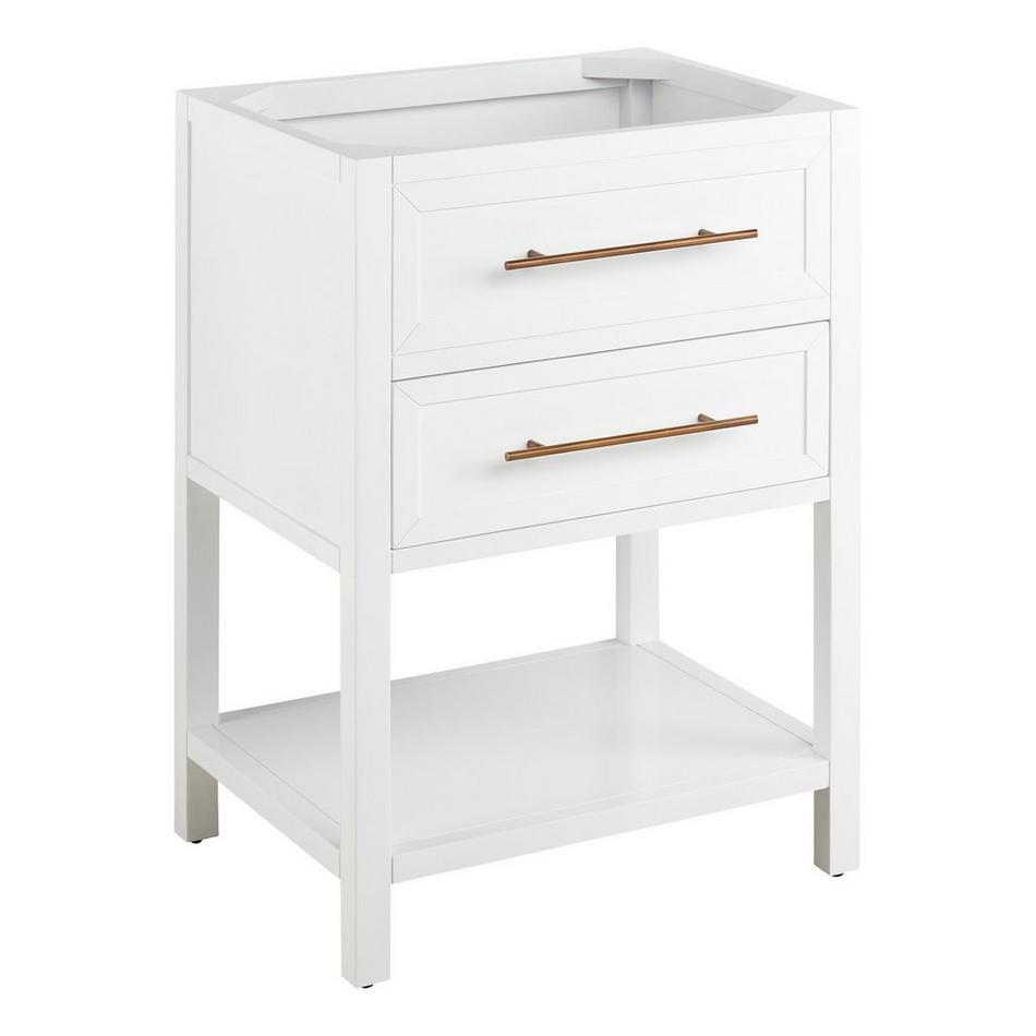 24" Robertson Vanity - Bright White - Vanity Cabinet Only, , large image number 0