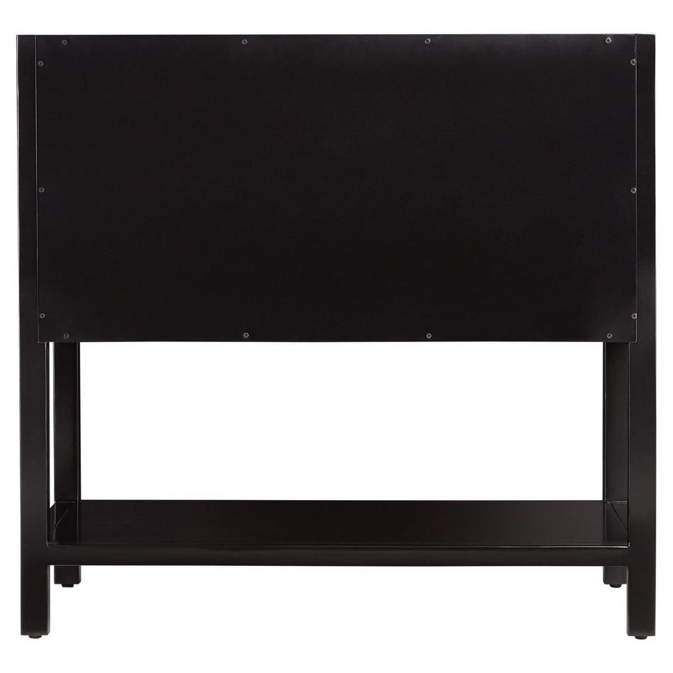 36" Robertson Console Vanity for Undermount Sink - Black, , large image number 4