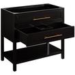 36" Robertson Console Vanity for Undermount Sink - Black, , large image number 2