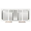 48" Robertson Vanity - Bright White - Vanity Cabinet Only, , large image number 2