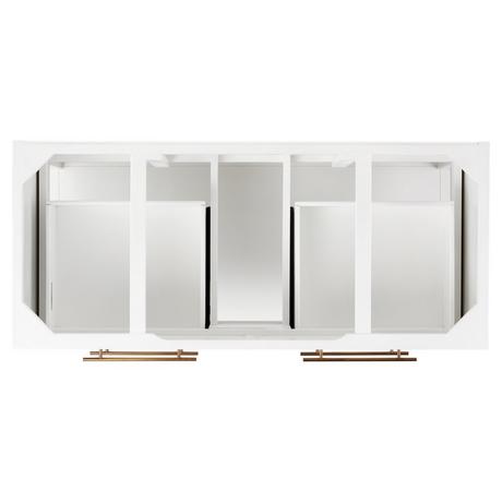 48" Robertson Vanity - Bright White - Vanity Cabinet Only