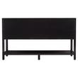 60" Robertson Double Console Vanity for Rectangular Undermount Sinks - Black, , large image number 3