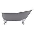 66" Goodwin Cast Iron Clawfoot Tub - Imperial Feet, , large image number 1