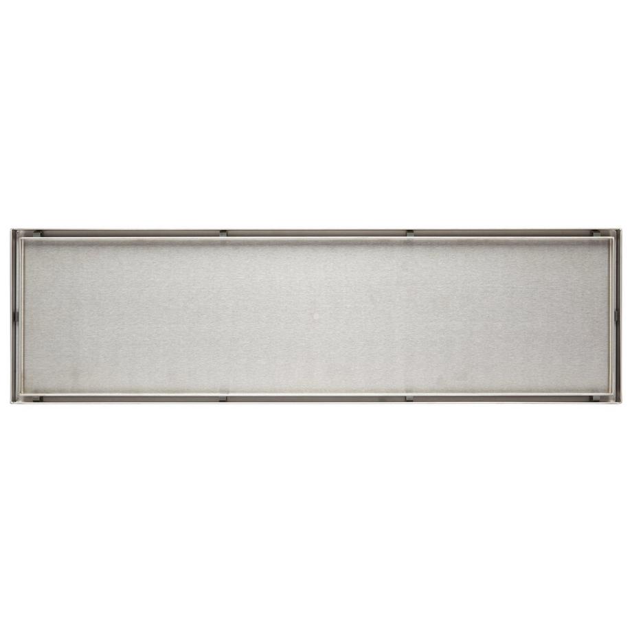 48" Rowland Linear Shower Drain with Drain Flange Oil Rubbed Bronze Signature Hardware