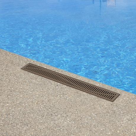 Rowland Outdoor Linear Shower Drain