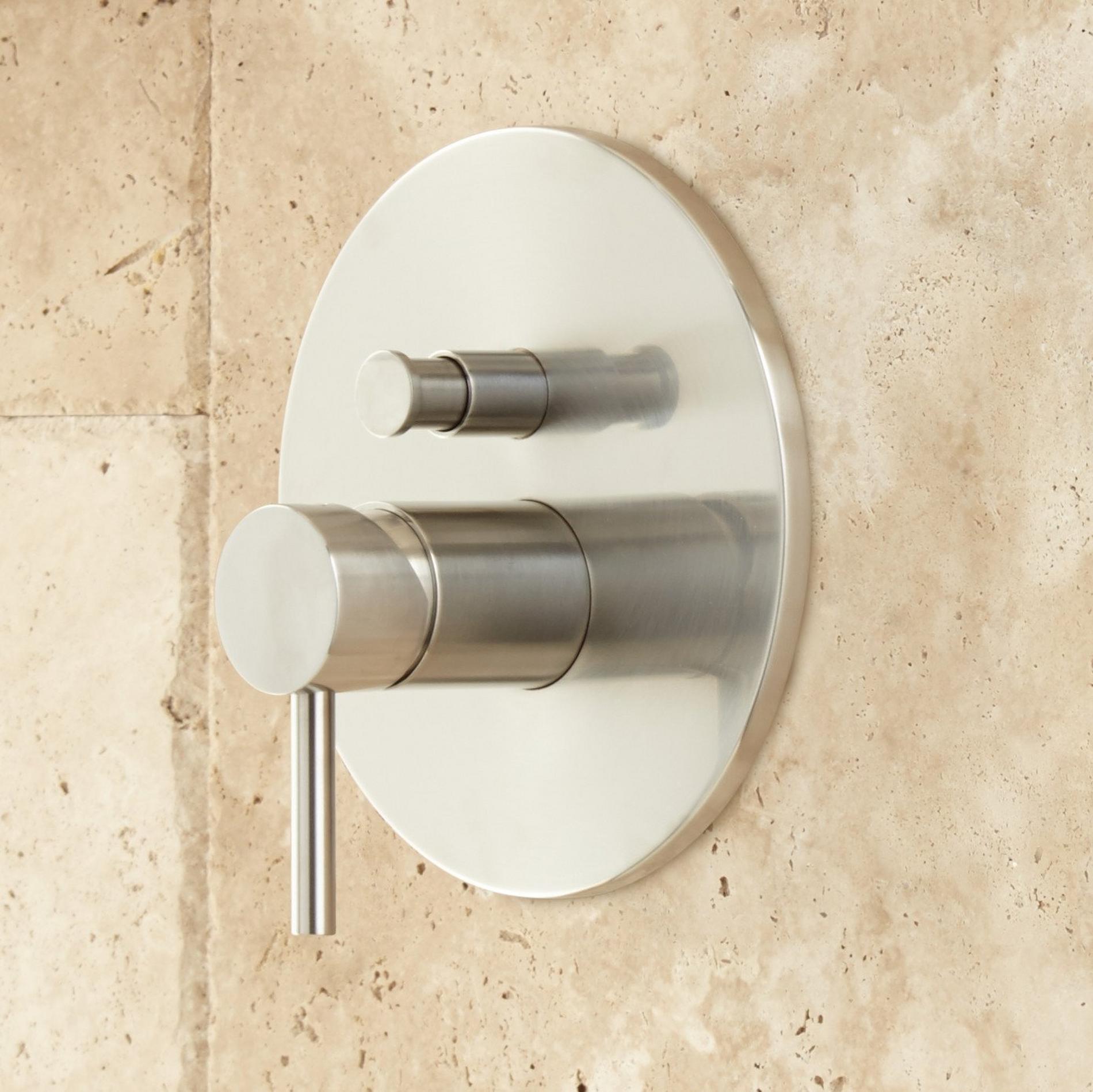 Lattimore Shower System with Rainfall Shower Head & Hand Shower