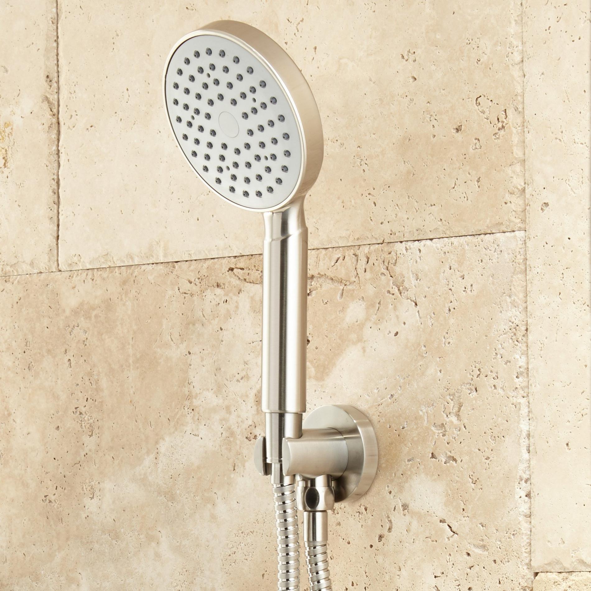 Lattimore Shower System with Rainfall Shower Head & Hand Shower