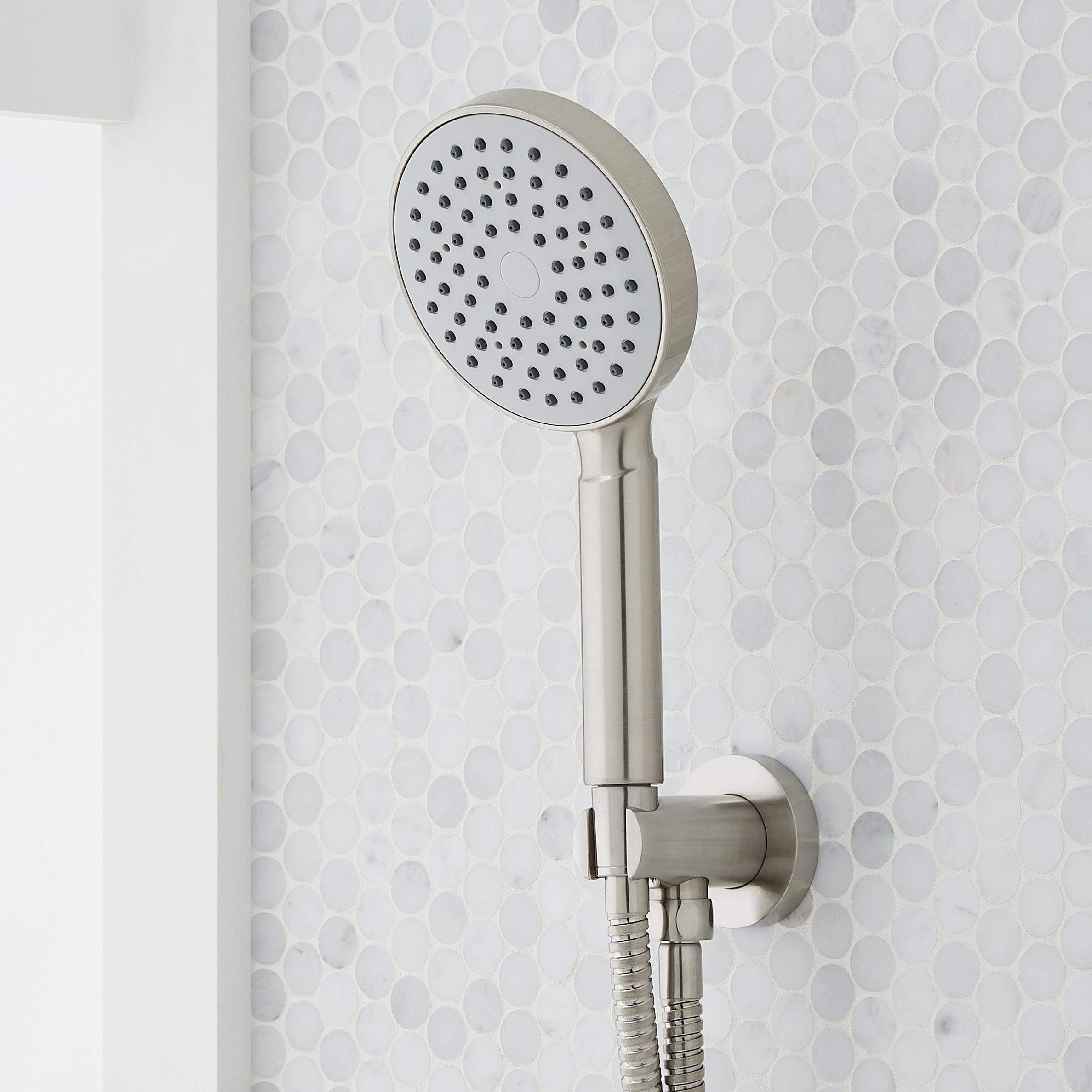 Lattimore Shower System with Rainfall Shower Head & Hand Shower