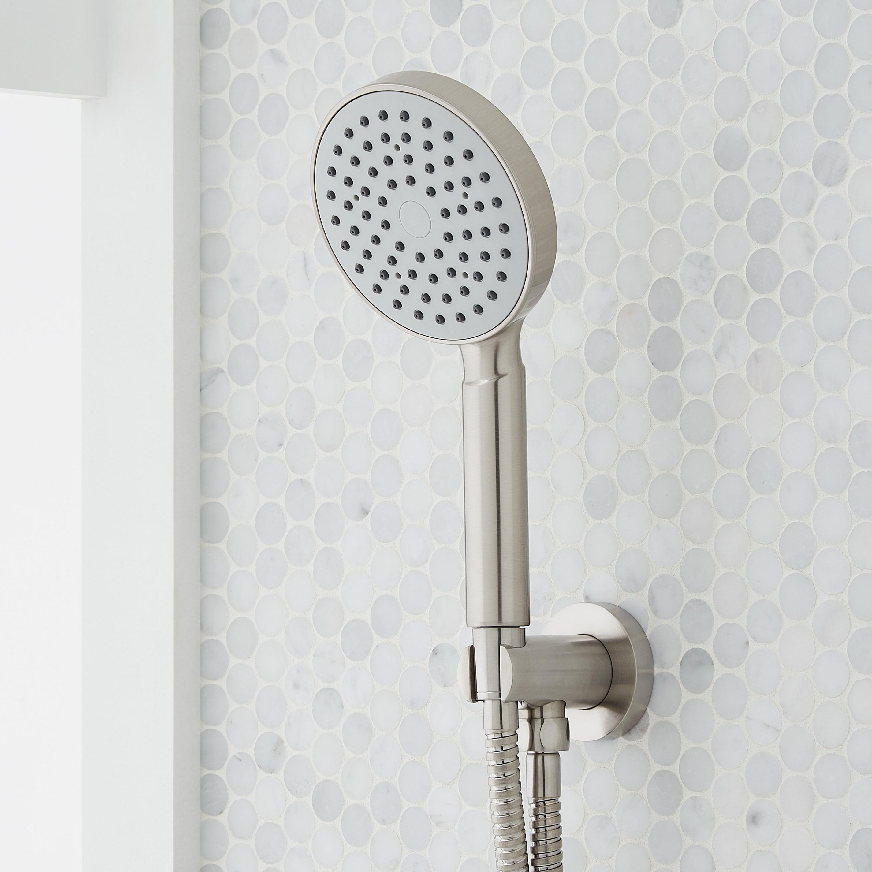 Lattimore Shower System with Rainfall Shower Head & Hand Shower