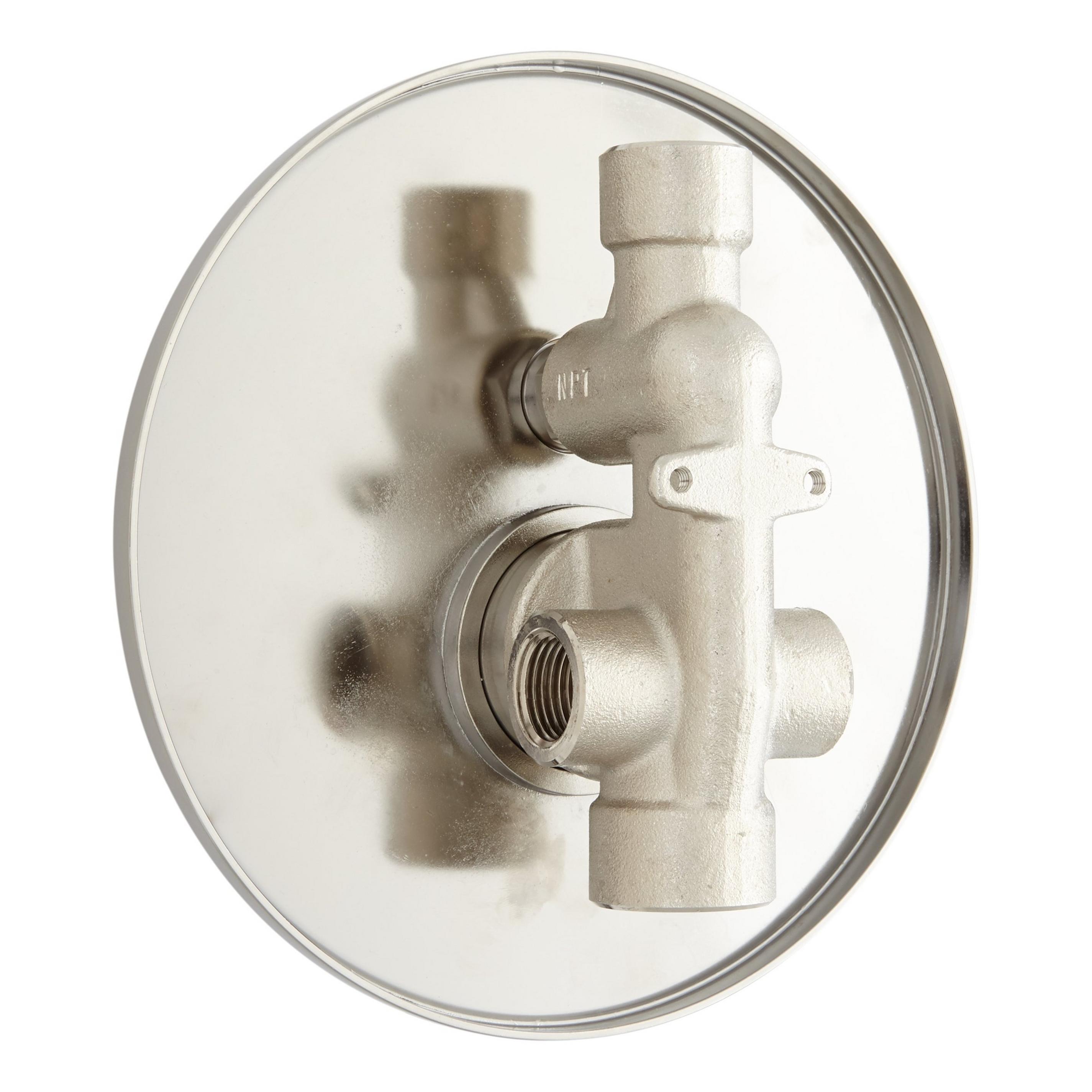 Lattimore Shower System with Rainfall Shower Head & Hand Shower Signature Hardware