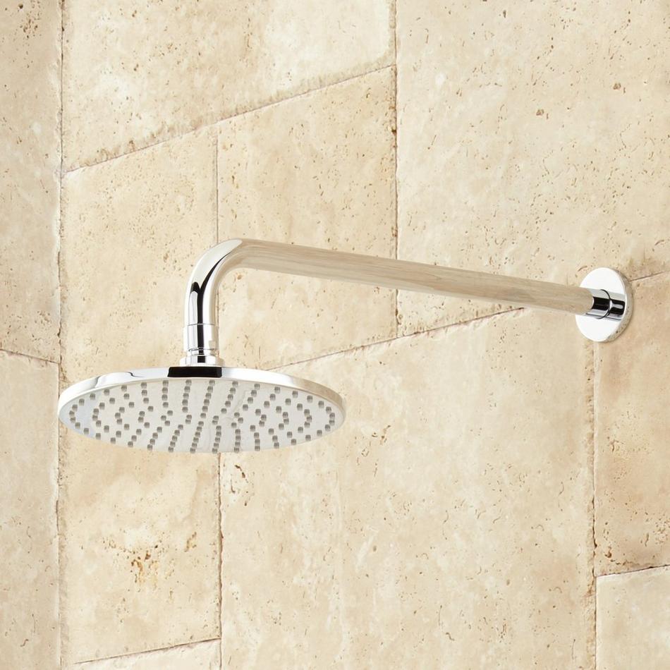 Lattimore Shower System with Rainfall Shower Head & Hand Shower, , large image number 2
