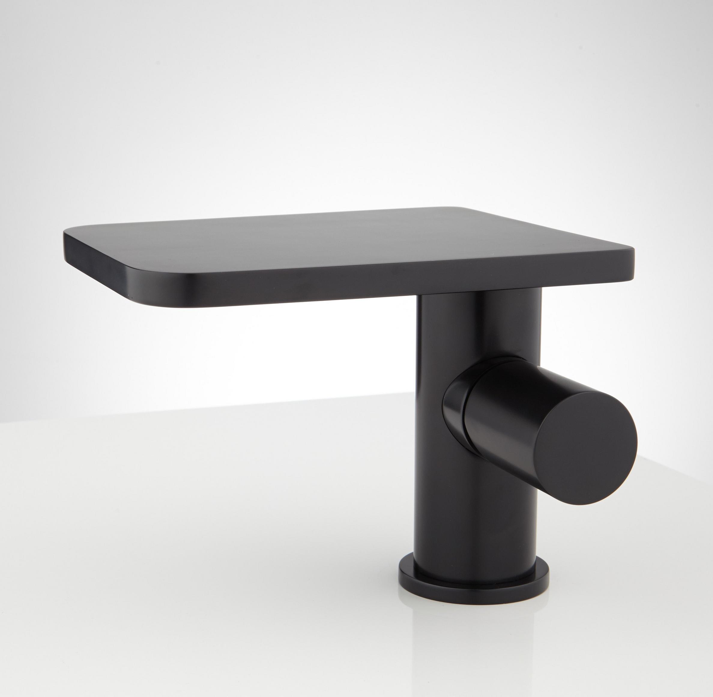 Knox SingleHole Waterfall Bathroom Faucet with PopUp Drain