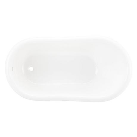 Erica Cast Iron Clawfoot Slipper Tub - Ball & Claw Feet
