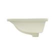 Rectangular Porcelain Undermount Bathroom Sink - White, , large image number 4