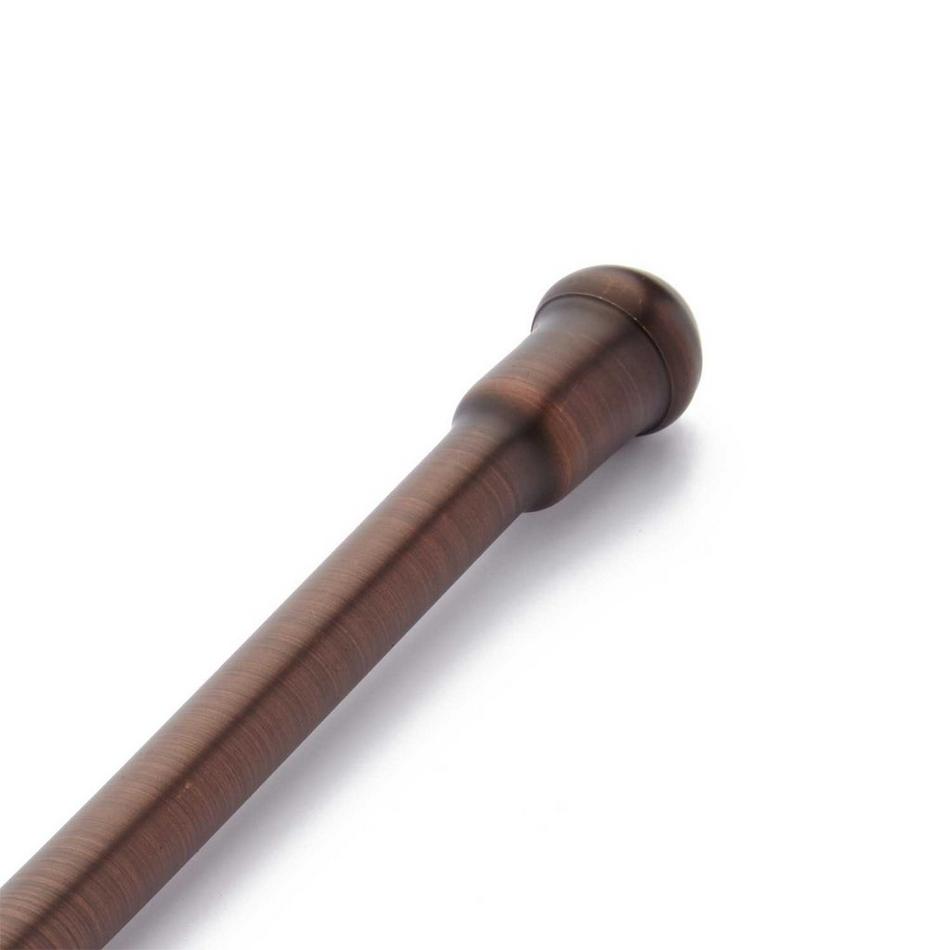 3/8" OD X 20" Bathroom Supply Tube - Non-Corrugated - Bendable - Oil Rubbed Bronze, , large image number 1