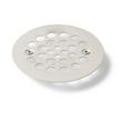 Round Shower Drain Strainer - Brushed Nickel, , large image number 1