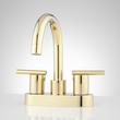 Lindo Centerset Bathroom Faucet - Overflow - Polished Brass, , large image number 0