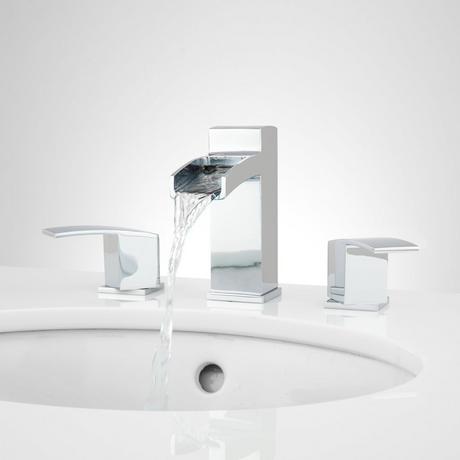Morata Widespread Waterfall Bathroom Faucet