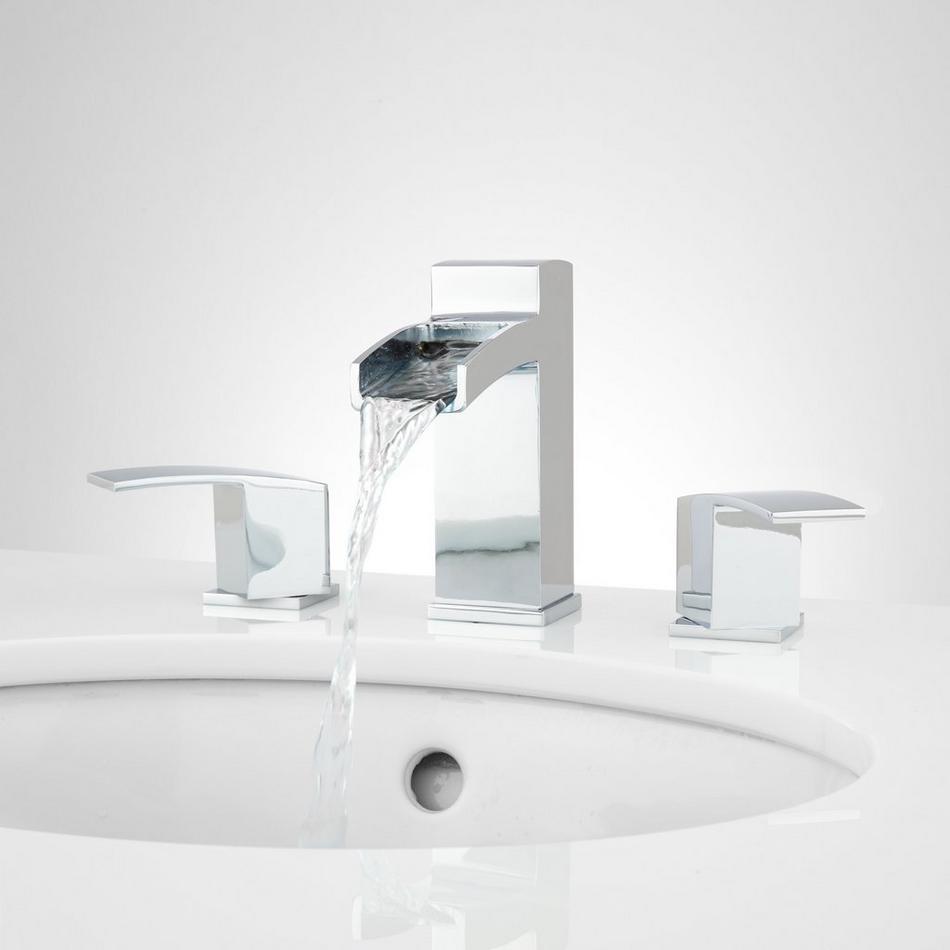 Morata Widespread Waterfall Bathroom Faucet, , large image number 3