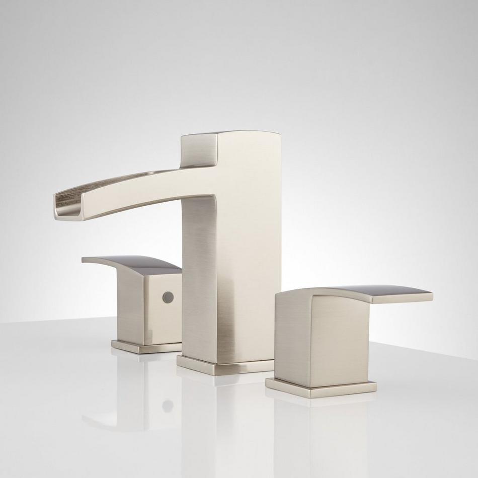 Morata Widespread Waterfall Bathroom Faucet - Overflow - Oil Rubbed Bronze, , large image number 2