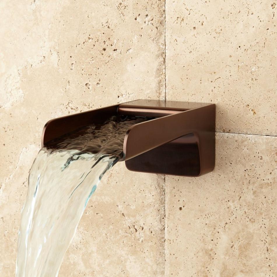 Jaxson Waterfall Tub Spout Oil Rubbed Bronze Signature Hardware