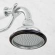 Wall-Mount Telephone Faucet with Cross Handles and 4" Wall Couplers - Chrome, , large image number 6
