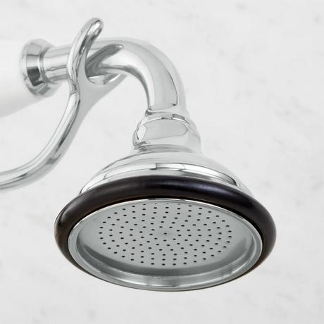 Wall-Mount Telephone Faucet & Hand Shower - Lever Handles