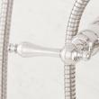 Wall-Mount Telephone Faucet with Lever Handles and 4" Wall Couplers - Polished Nickel, , large image number 5