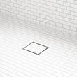 6" Cohen Square Tile-In Shower Drain - Brushed Stainless Steel, , large image number 5