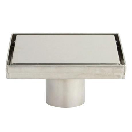 Ortiz Square Shower Drain with Drain Flange
