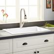 30" Holcomb Drop-In Granite Composite Sink - Cloud White, , large image number 0