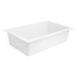 30" Holcomb Undermount Granite Composite Sink - Cloud White, , large image number 0