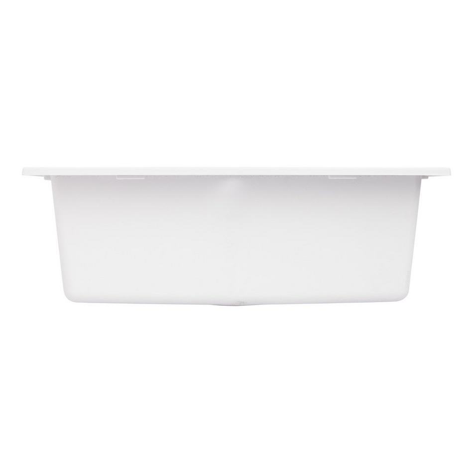 24" Holcomb Drop-In Granite Composite Sink - Cloud White, , large image number 5