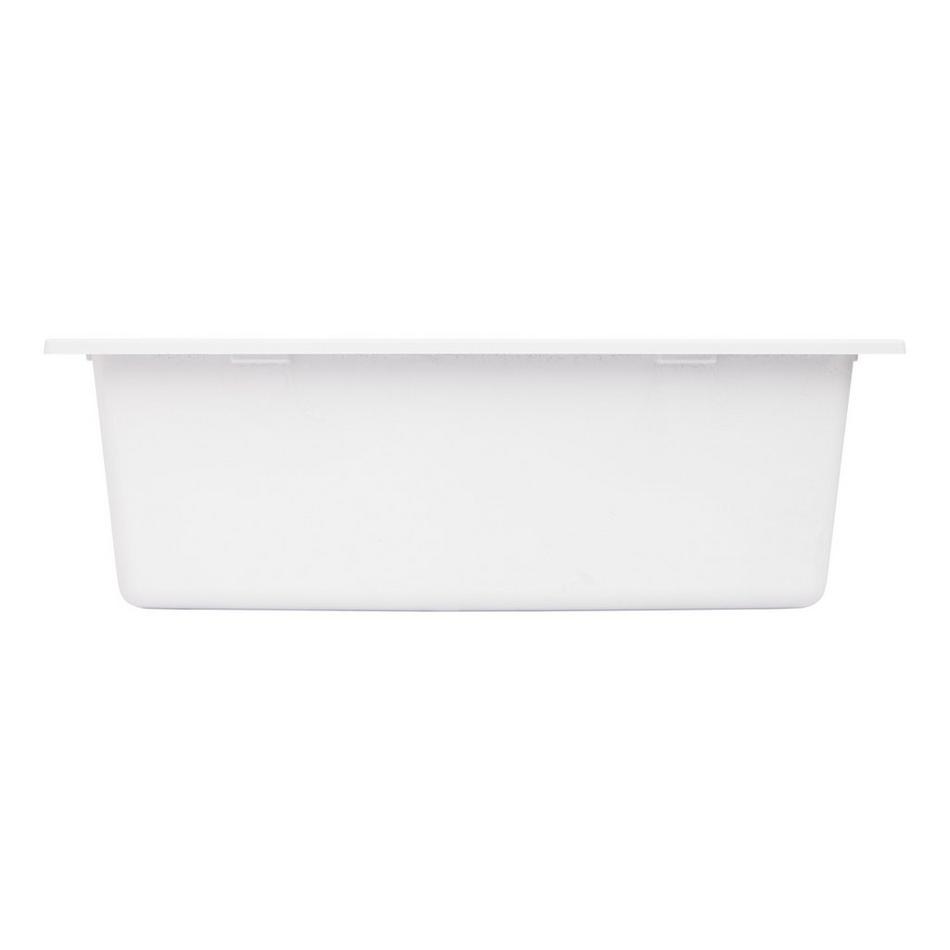 24" Holcomb Drop-In Granite Composite Sink - Cloud White, , large image number 2
