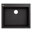 24" Holcomb Drop-In Granite Composite Sink - Black, , large image number 4