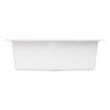 24" Holcomb Undermount Granite Composite Sink - Cloud White, , large image number 4