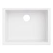 24" Holcomb Undermount Granite Composite Sink - Cloud White, , large image number 3