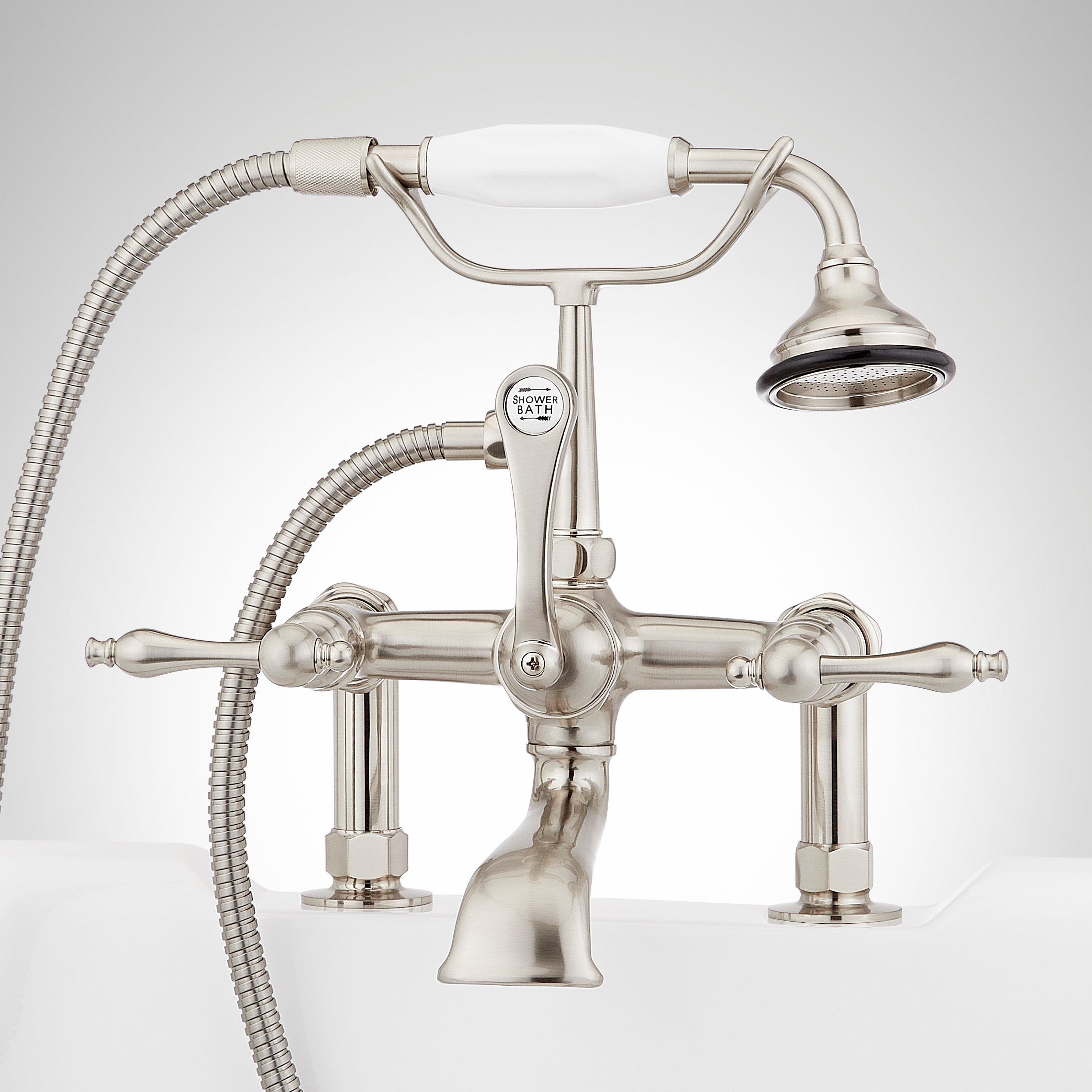 Deck mount tub faucet discount