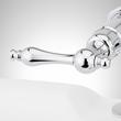 Deck-Mount Telephone Faucet - Lever Handles - 4" Deck Couplers - Chrome, , large image number 3