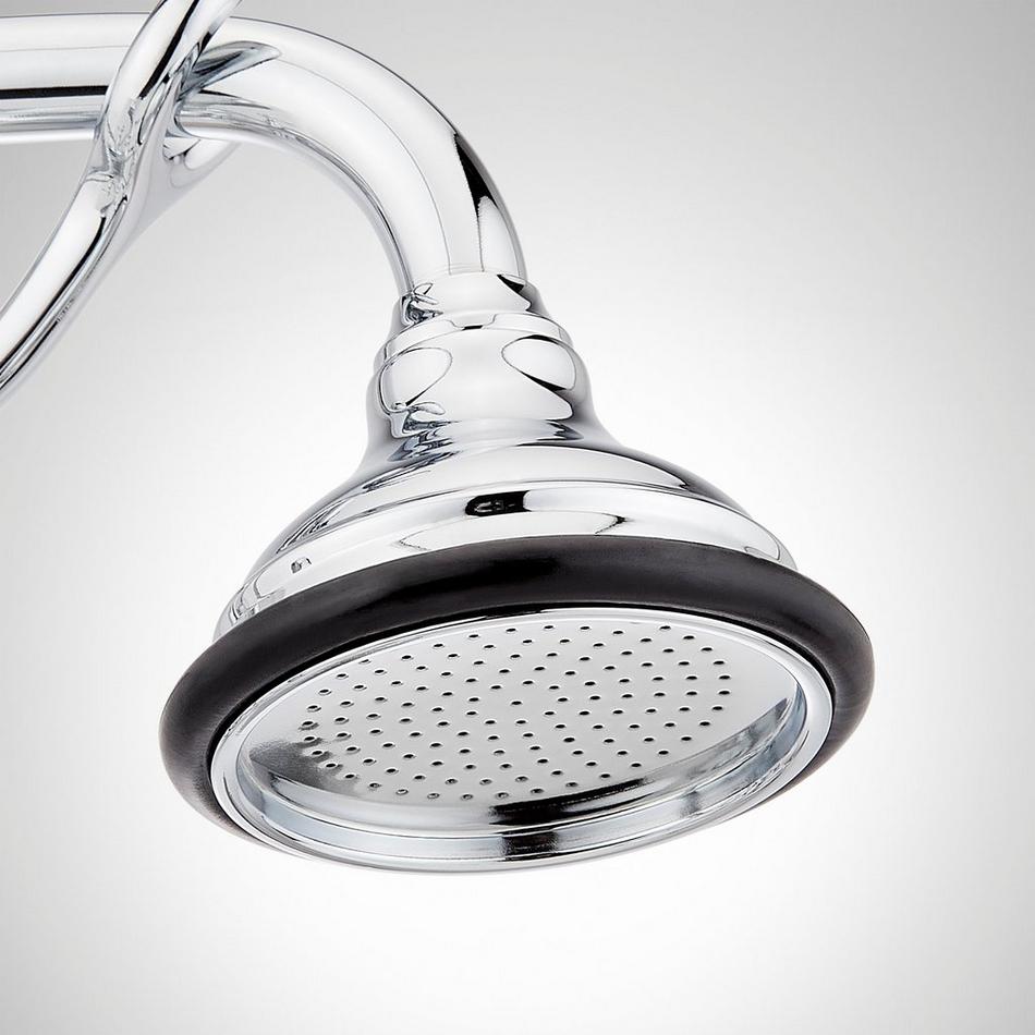 Deck-Mount Telephone Faucet - Lever Handles - 4" Deck Couplers - Chrome, , large image number 2