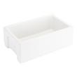 30" Mitzy Fireclay Reversible Farmhouse Sink Smooth Apron White, , large image number 1