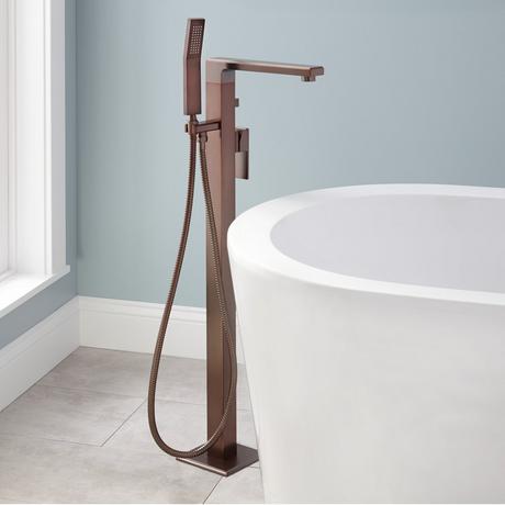 Ryle Freestanding Tub Faucet and Hand Shower