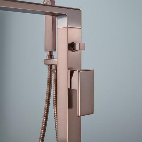 Ryle Freestanding Tub Faucet and Hand Shower