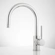 Casimir Single-Hole Bathroom Faucet - Pop-Up Drain - Overflow - Brushed Nickel, , large image number 5