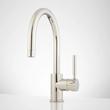 Casimir Single-Hole Bathroom Faucet - Pop-Up Drain - Overflow - Brushed Nickel, , large image number 6