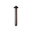 18" Square Brass Ceiling Mount Shower Arm with Flange - Oil Rubbed Bronze, , large image number 1