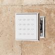 Ryle Thermostatic Shower System with Hand Shower and 3 Body Sprays - Chrome, , large image number 3