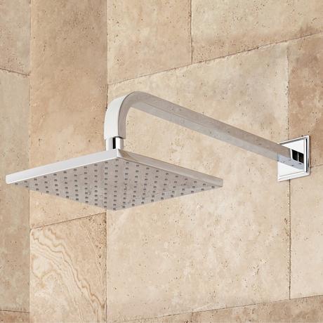 Ryle Thermostatic Shower System with Hand Shower and 3 Body Sprays