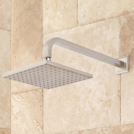 Ryle Thermostatic Shower System with Hand Shower and 3 Body Sprays
